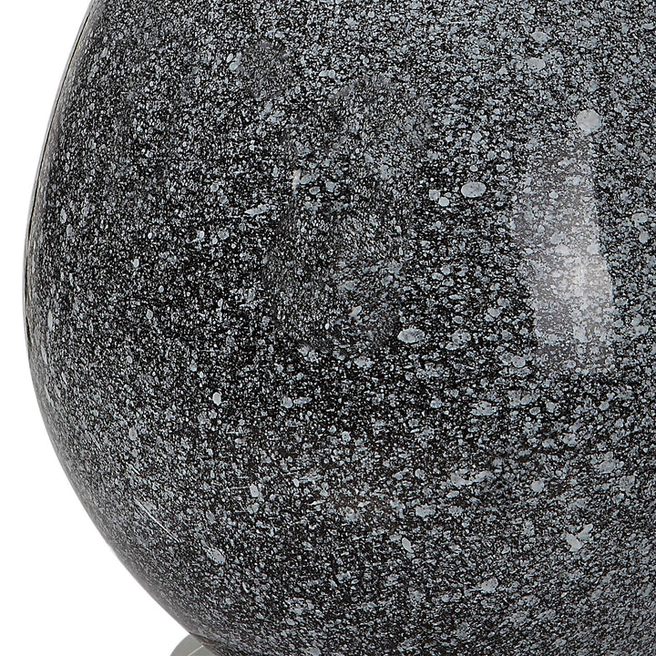 Nebula - Speckled Glaze Table Lamp - Gray