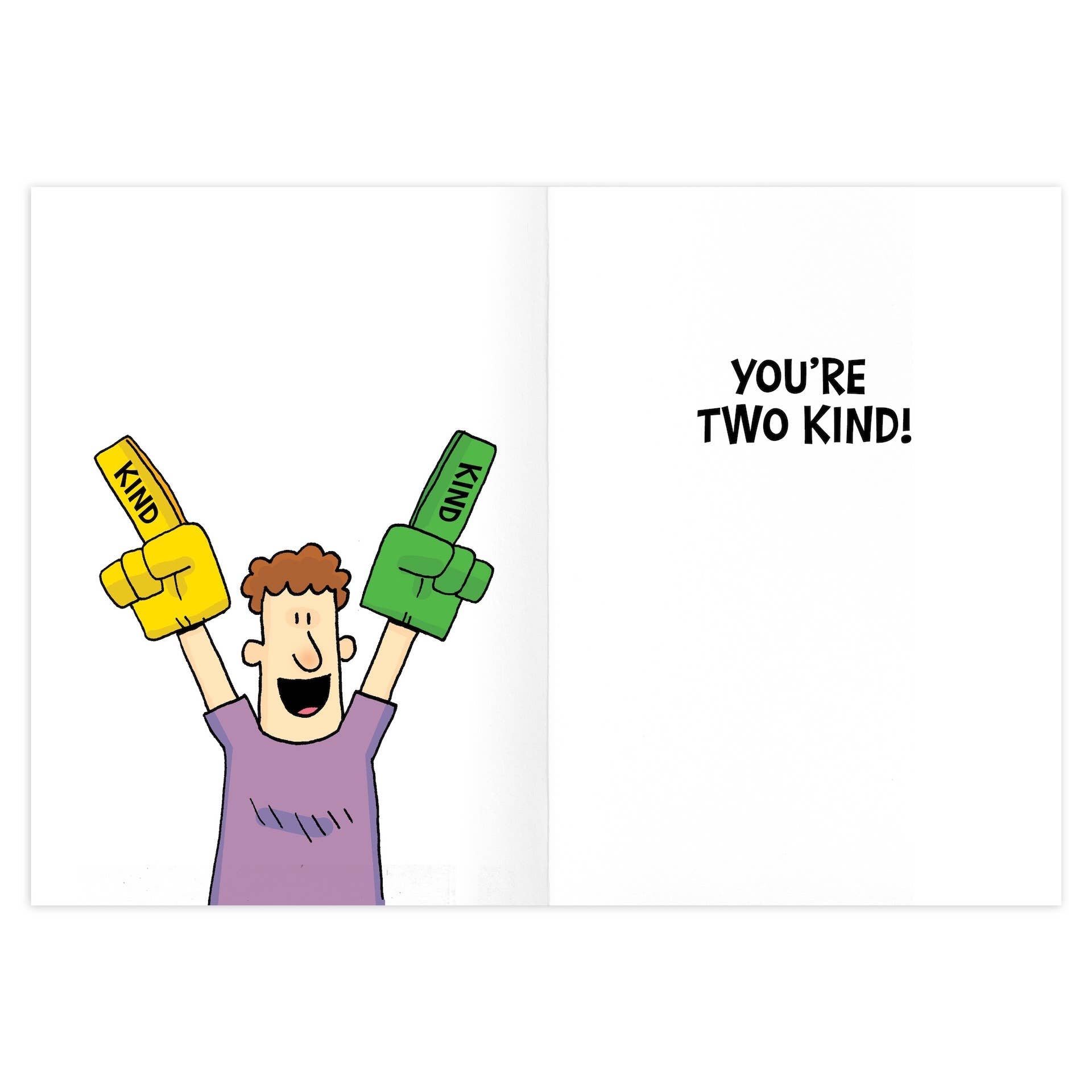 Kind Fans Thank You Card - 9449