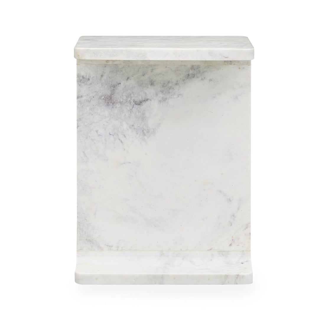Delaney - Marble Rectangle Accent Table