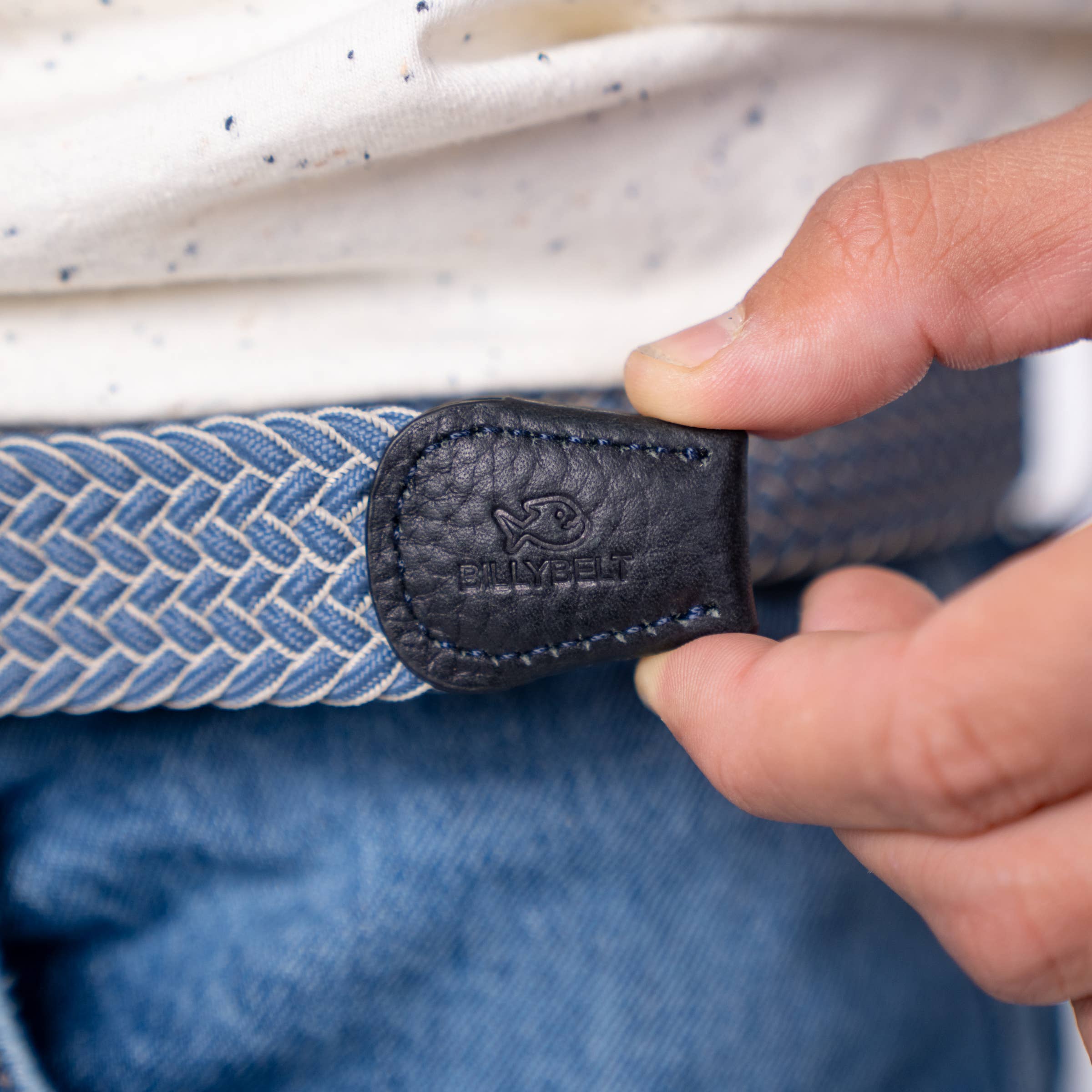 Elastic braided belt - Chicago