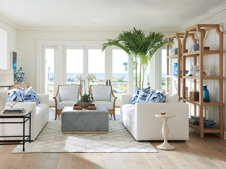 Barclay Butera Upholstery - Nantucket Raffia Chair - White