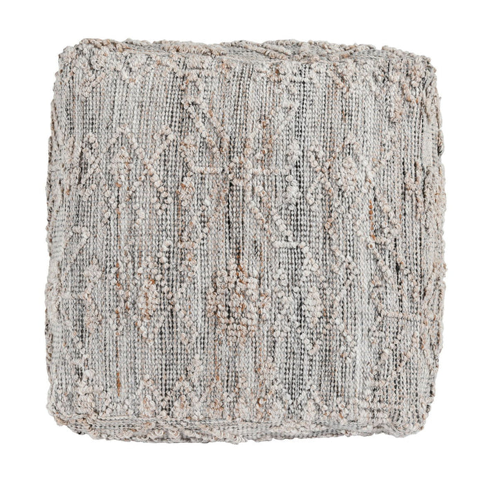 Performance - Tundra Pouf - Gray Multi