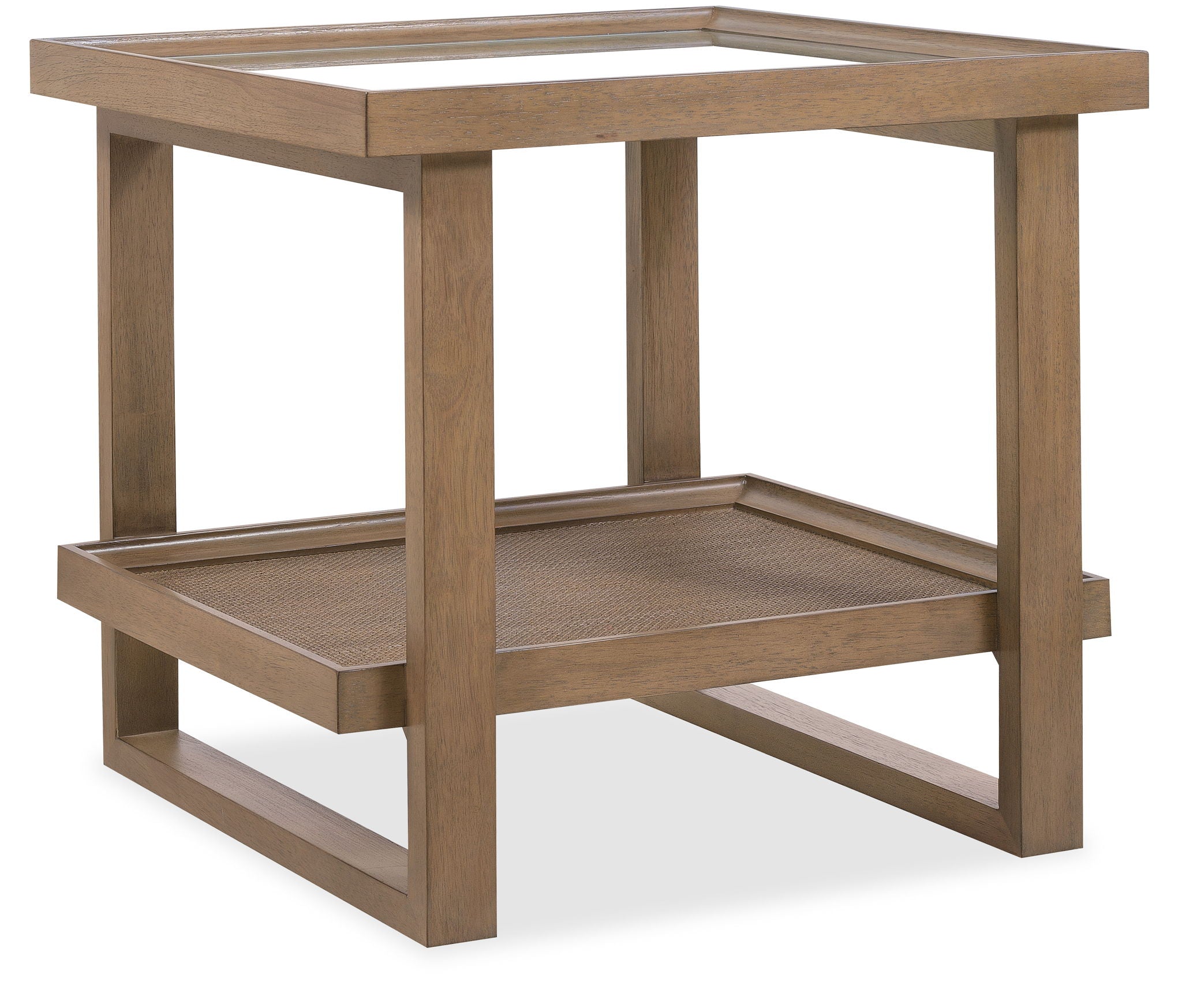 Sonnet - Rectangular End Table - Gray