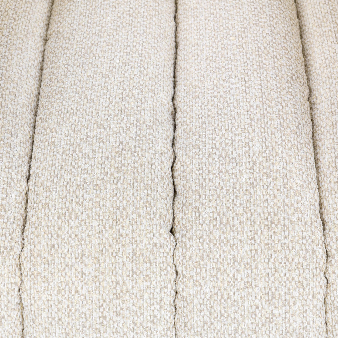 Lexa - Upholstered Swivel Chair - Cream