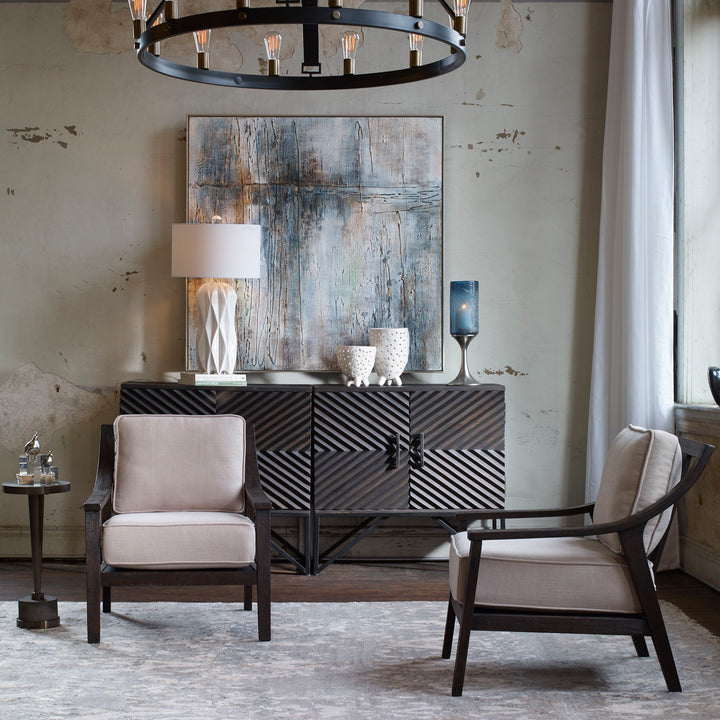 Zadie - Accent Cabinet - Ebony