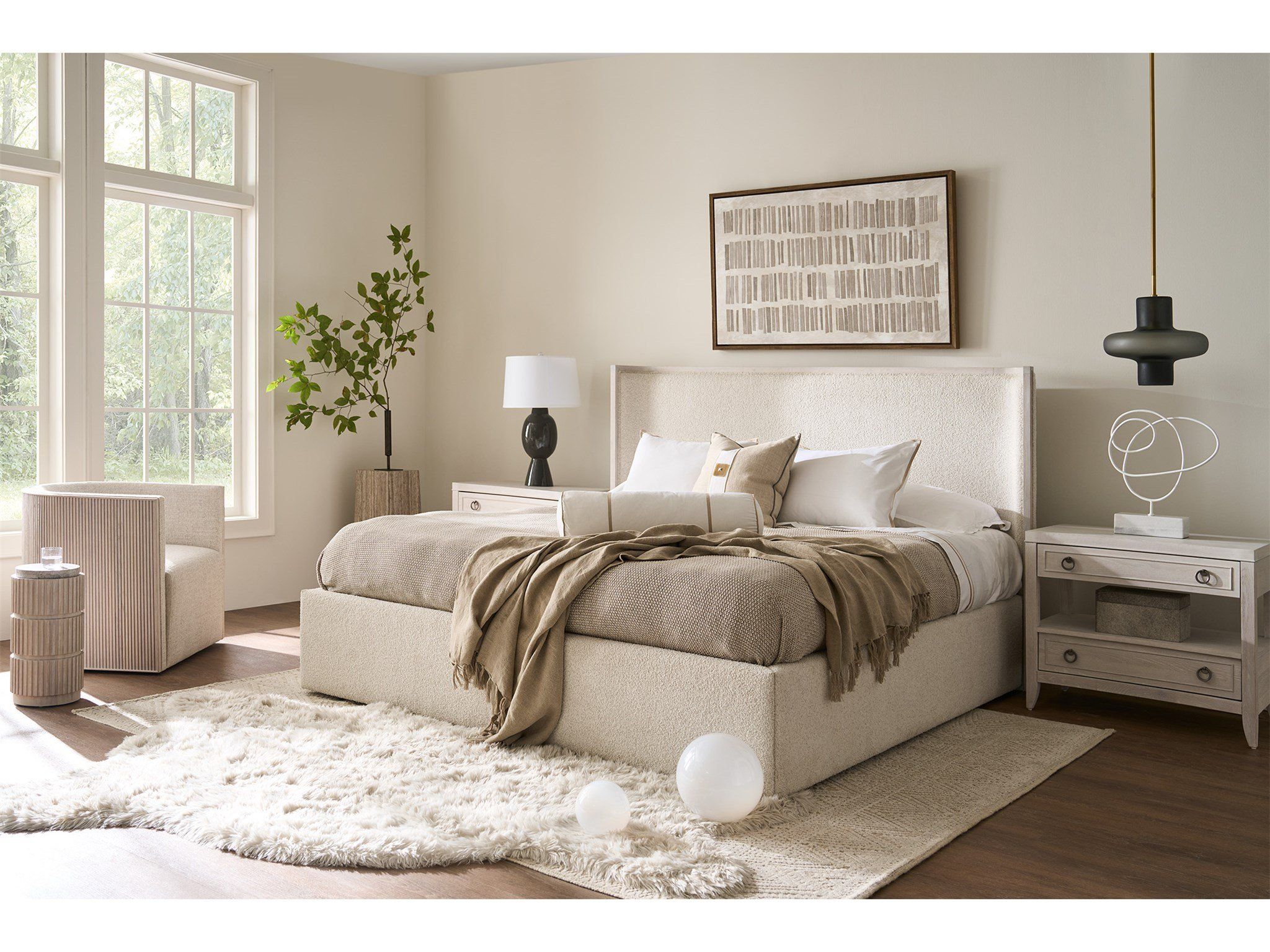 Avaline - Nightstand - Gray