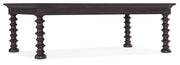 Big Sky - Turned Leg Cocktail Table - Black