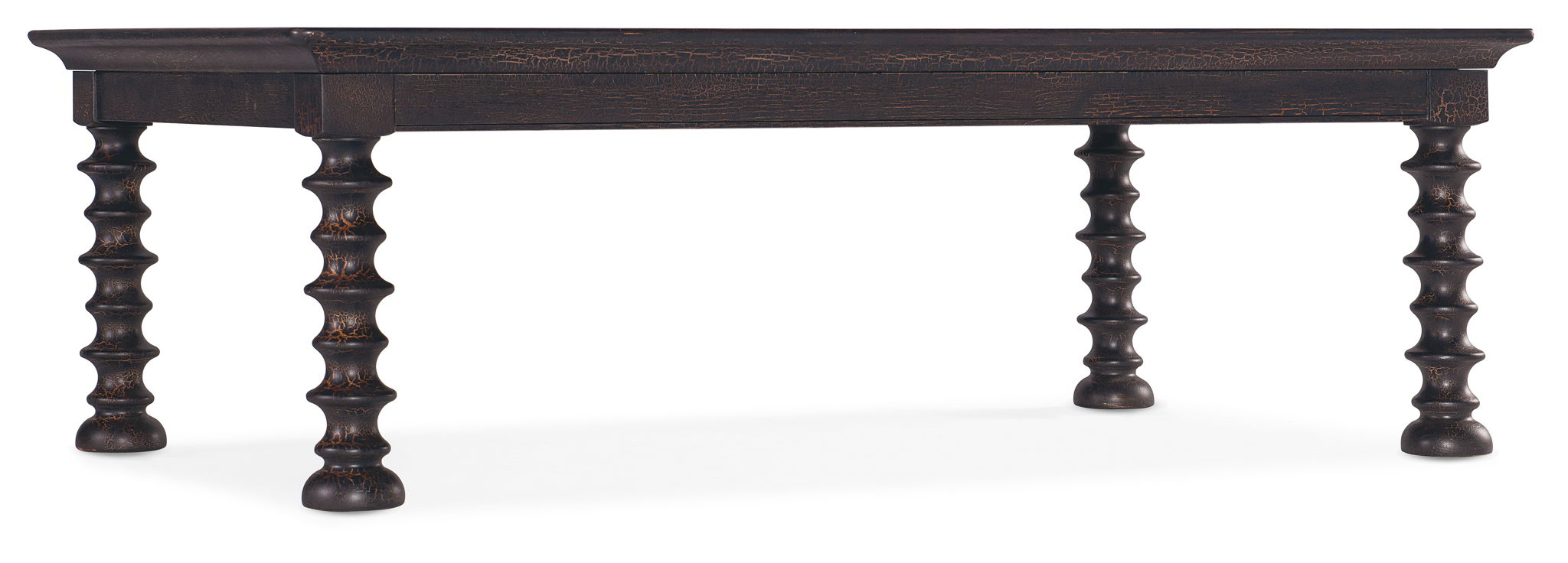 Big Sky - Turned Leg Cocktail Table - Black