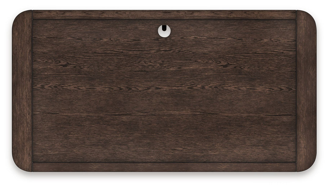 Breckington - Dark Brown - Home Office Desk