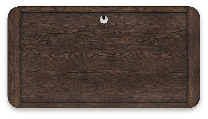 Breckington - Dark Brown - Home Office Desk
