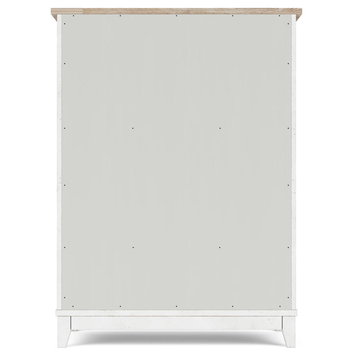 Maddox - Five Drawer Chest - White