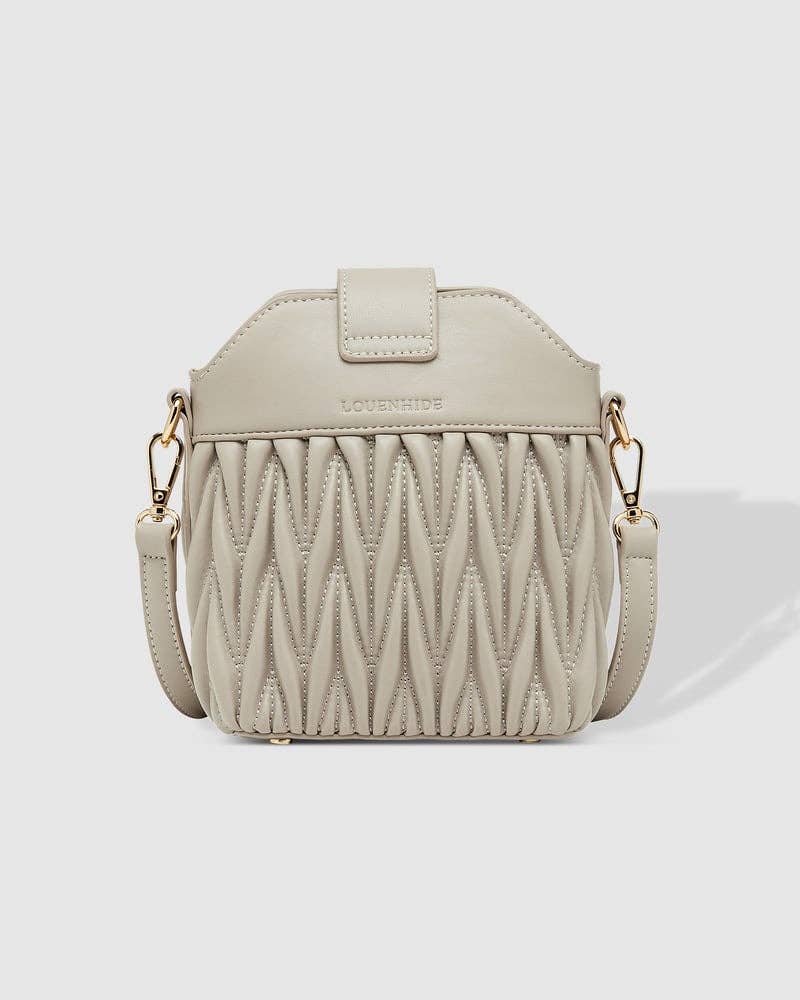 Layla Crossbody Bag - Light Grey