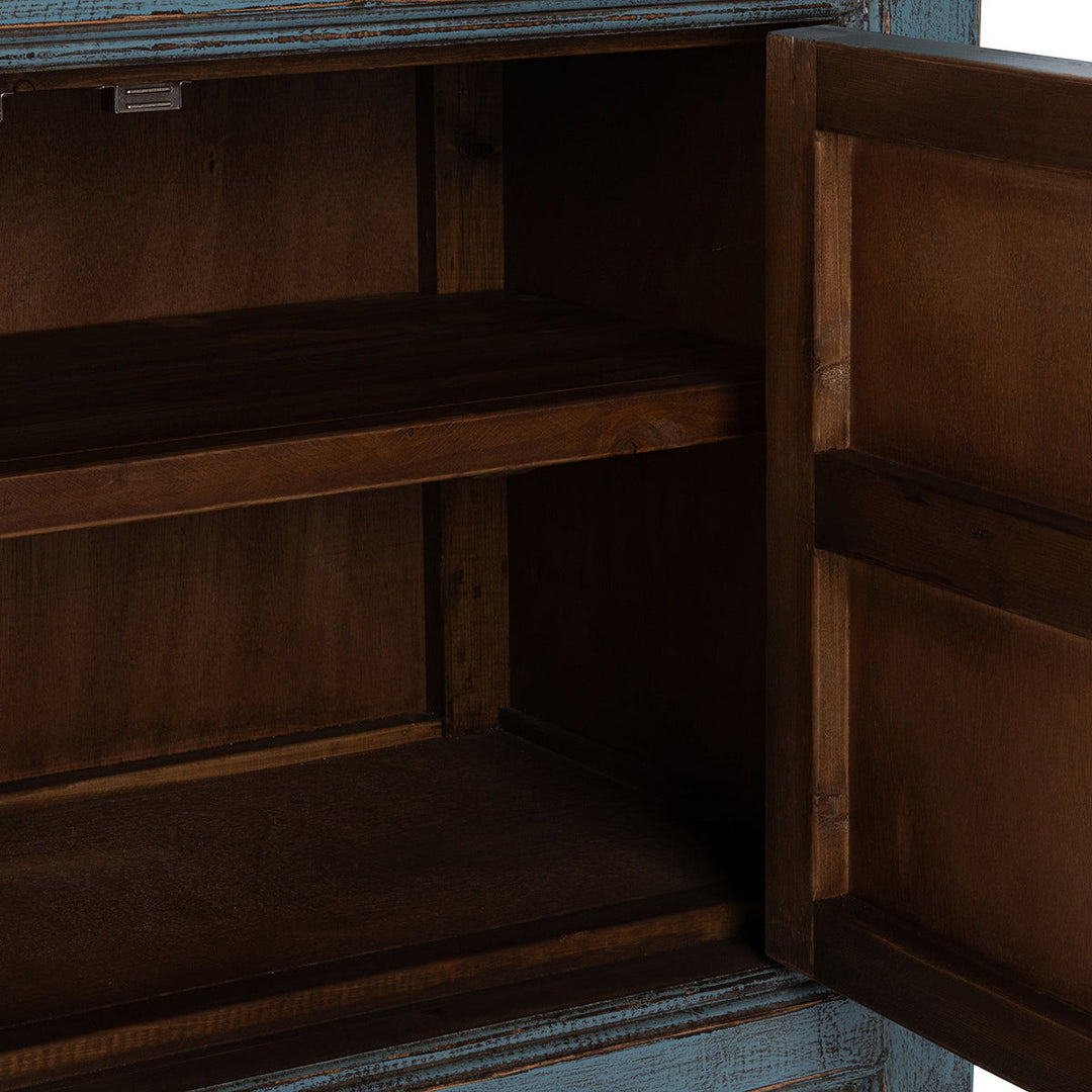 Montgomery - 3 Drawers 6 Door Cabinet - Sky Blue