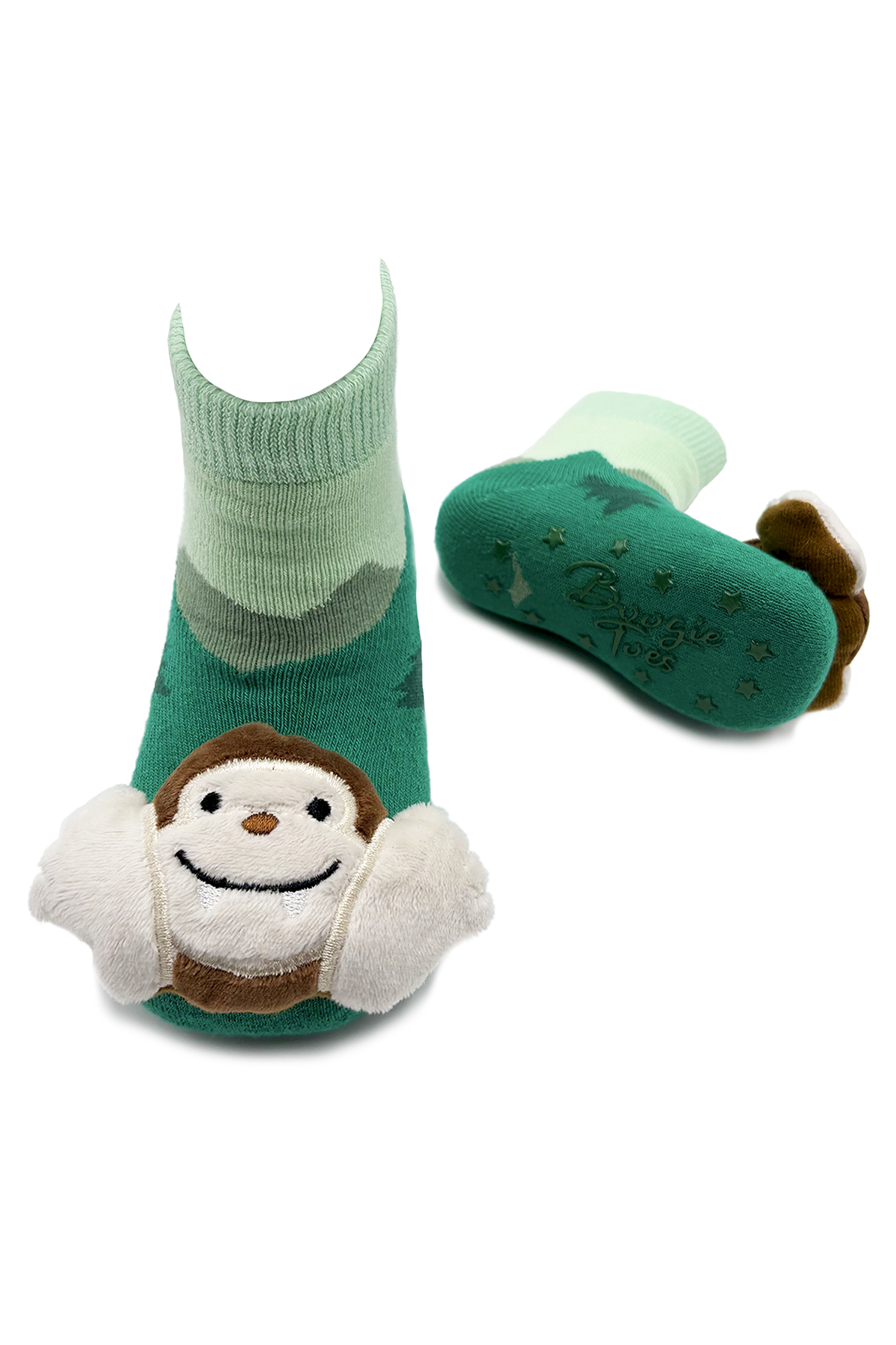 Baby Big Foot Boogie Toes Rattle Socks: 1 - 2 Y