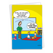 Birthday Card - F%!kin Truck