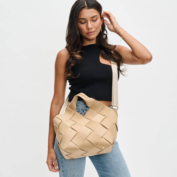 Resilience - Woven Neoprene Tote: Chocolate