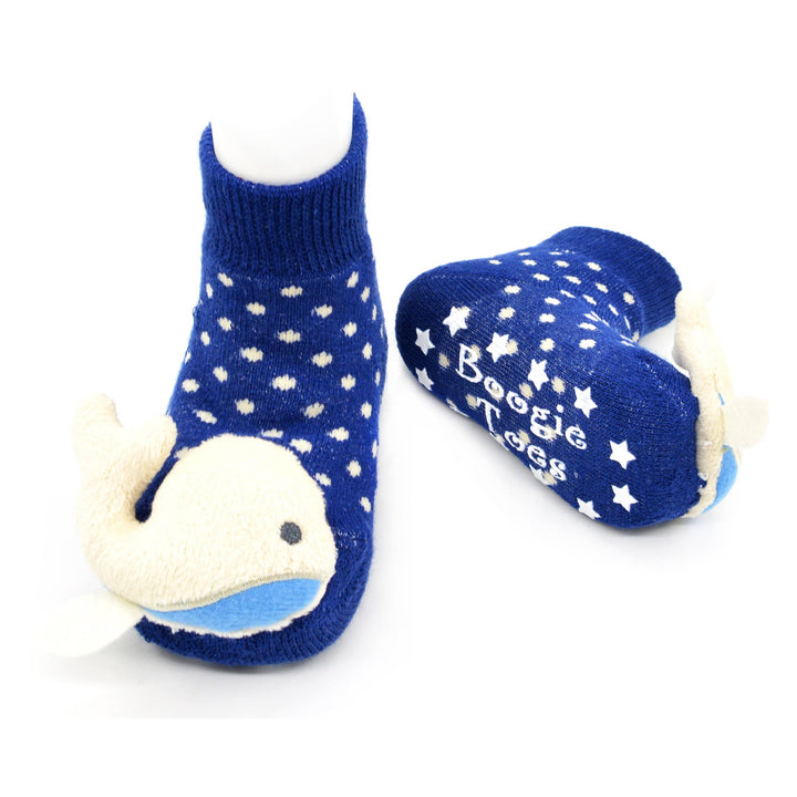 Baby Whale Boogie Toes Rattle Socks: 1 - 2 Y