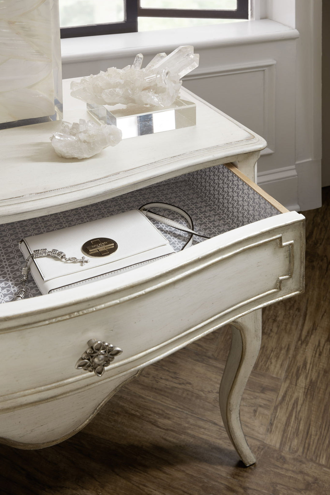 Sanctuary - Coco En Blanc Nightstand