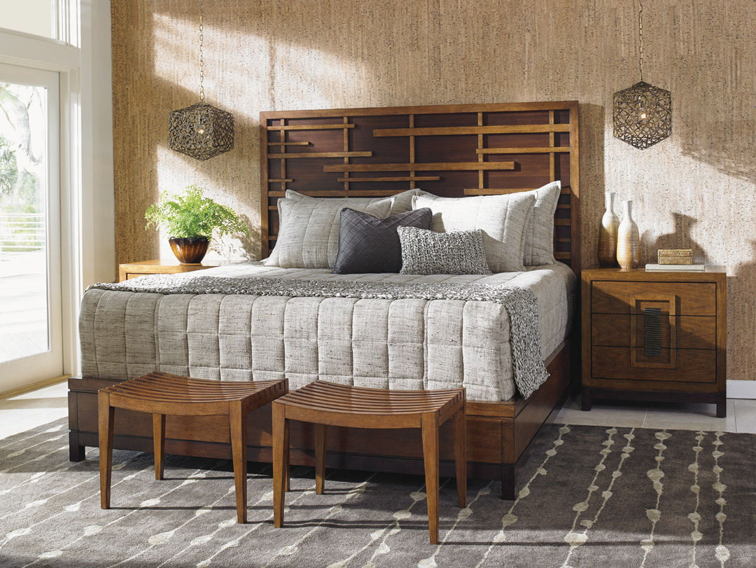 Island Fusion - Isabela Nightstand - Dark Brown