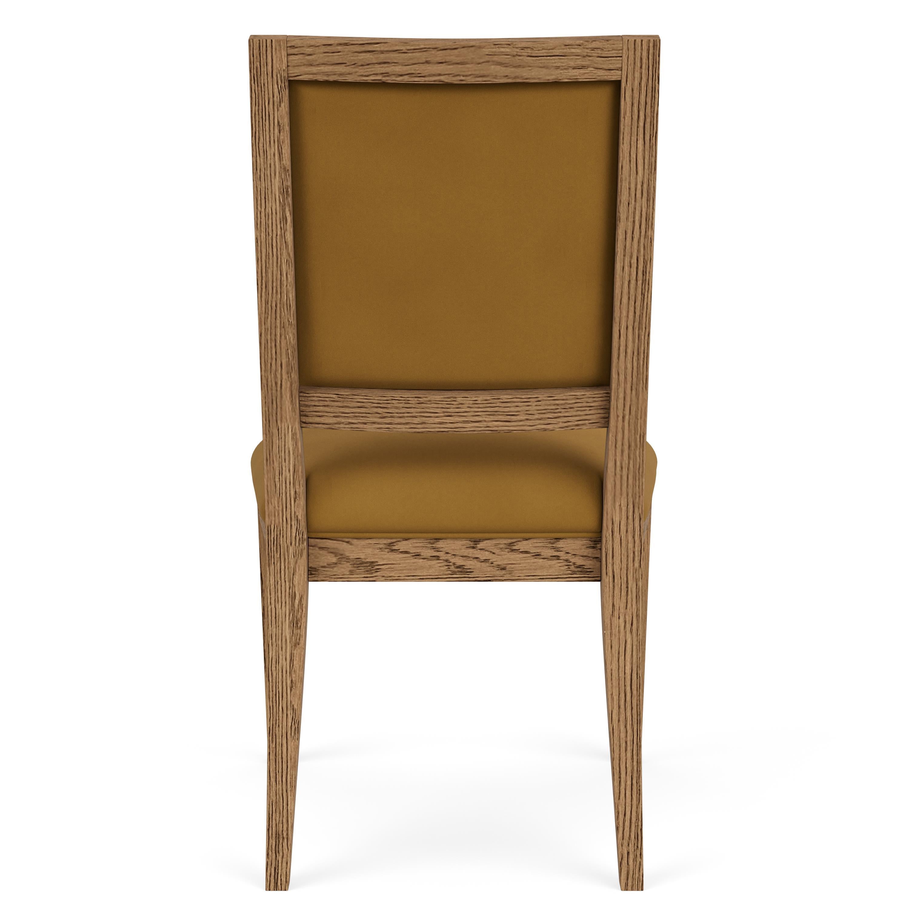 Halbrooke - Upholstered Back Side Chair (Set of 2) - Light Brown