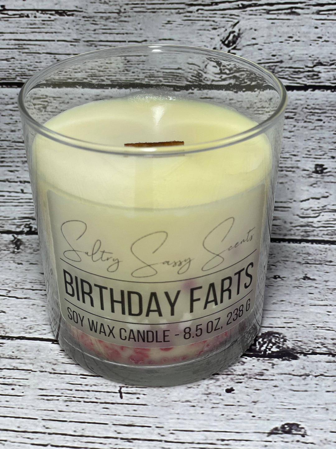 Birthday Farts - Soy Wax Candle: Blue
