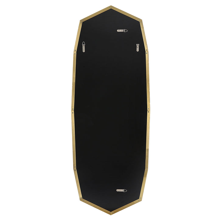 Vault - Oversized Angular Mirror - Gold