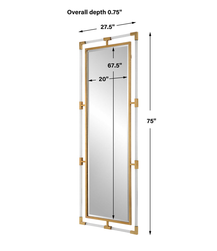 Balkan - Tall Mirror - Gold