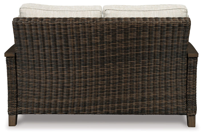 Paradise Trail - Medium Brown - Loveseat w/Cushion