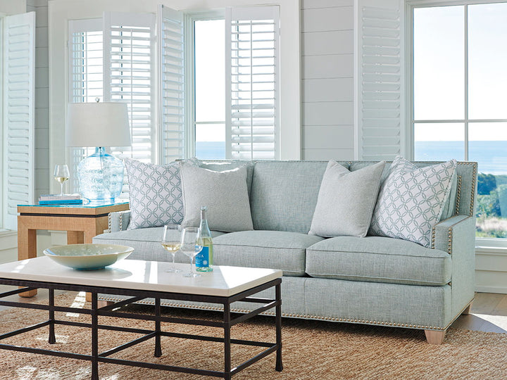 Barclay Butera Upholstery - Morgan Sofa - Light Blue