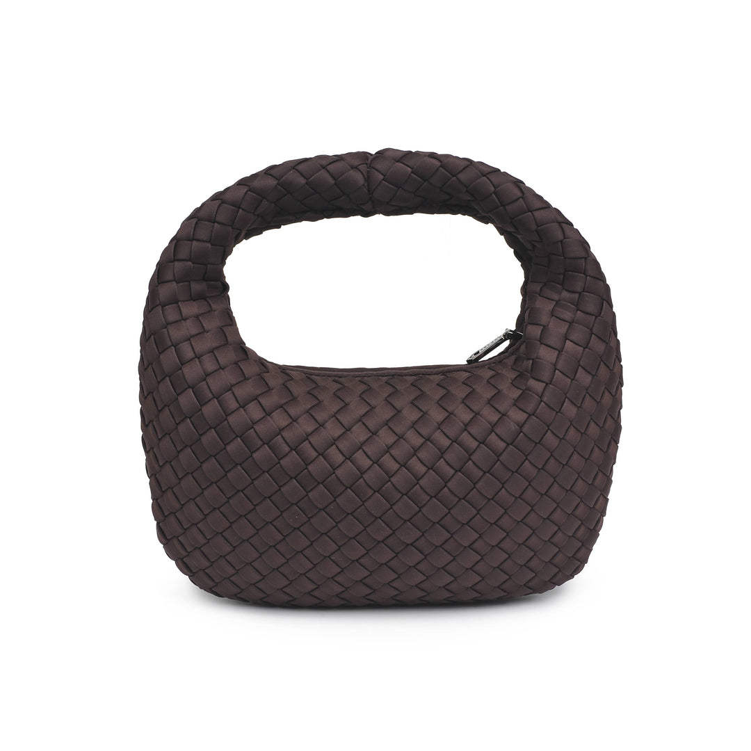 Dare to Dream - Small Woven Neoprene Clutch: Dark Denim