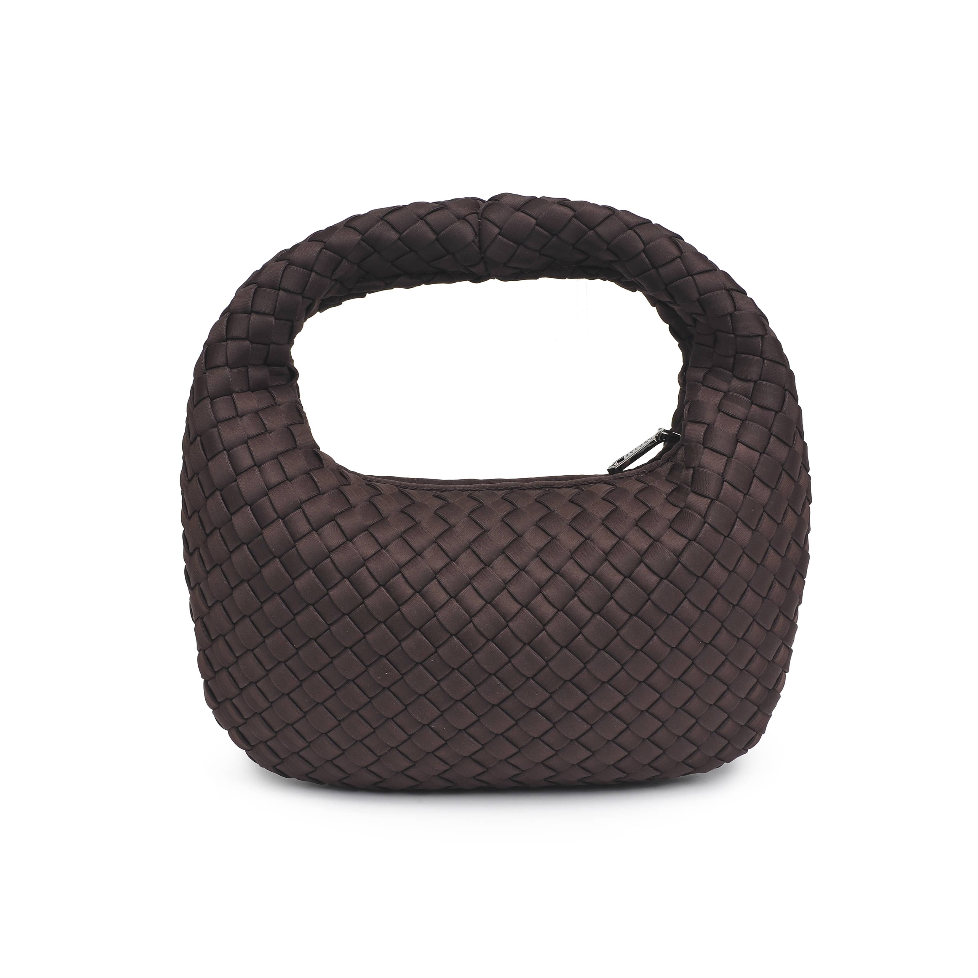 Dare to Dream - Small Woven Neoprene Clutch: Dark Denim