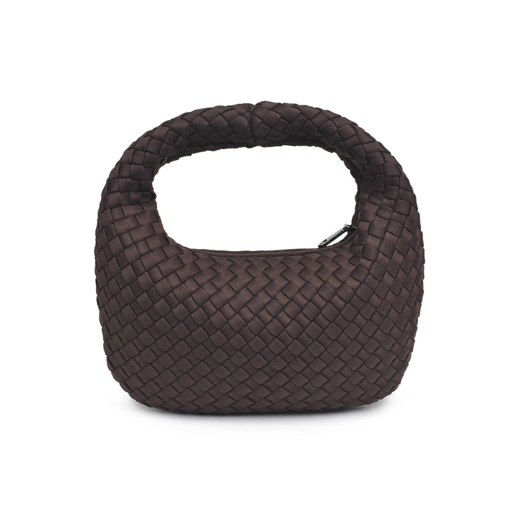 Dare to Dream - Small Woven Neoprene Clutch: Dark Denim