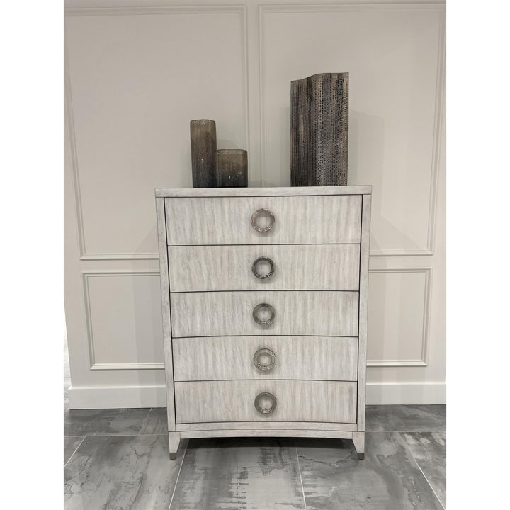 Hepburn - Five Drawer Chest - White