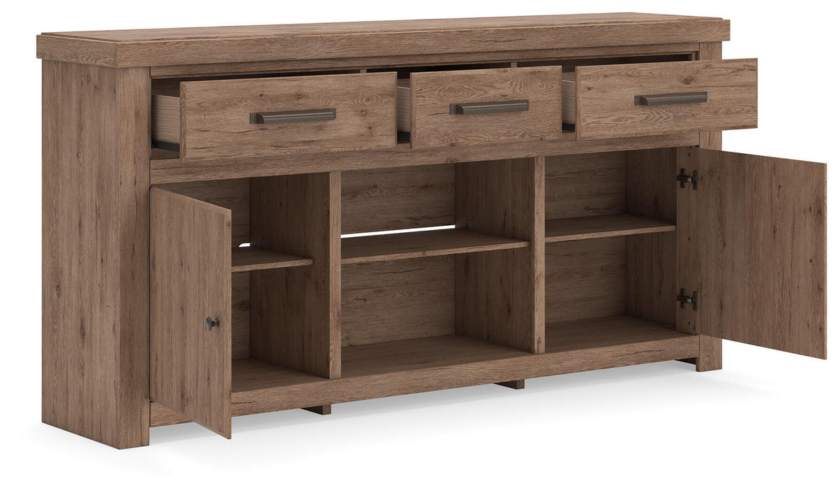 Garistyn - LG TV Stand With Fireplace Option