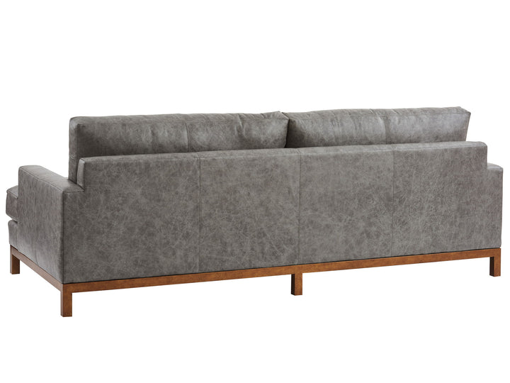 Barclay Butera Upholstery - Horizon Sofa With Light Brown Base