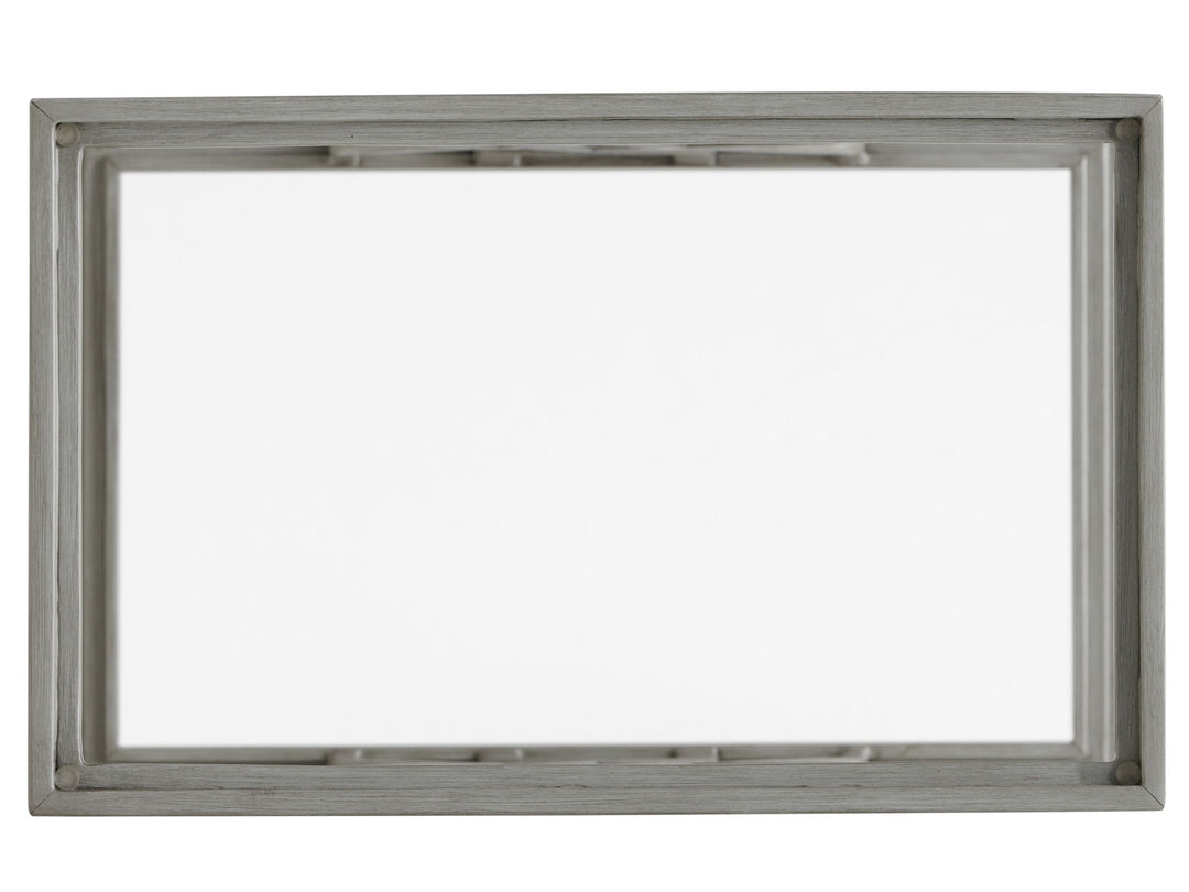 Silver Sands - Rectangular Accent Table - Pearl Silver