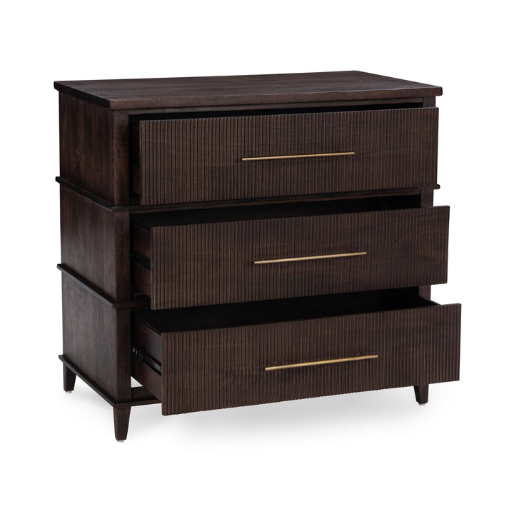 Westlake - 3 Drawers Chest - Kona Brown