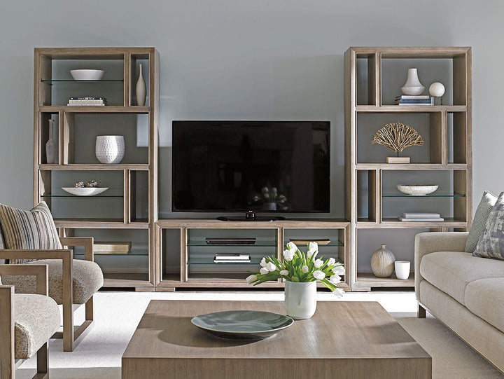 Shadow Play - Spotlight Media Console - Light Brown