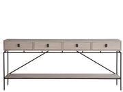 Coalesce - Barber Console - Pearl Silver