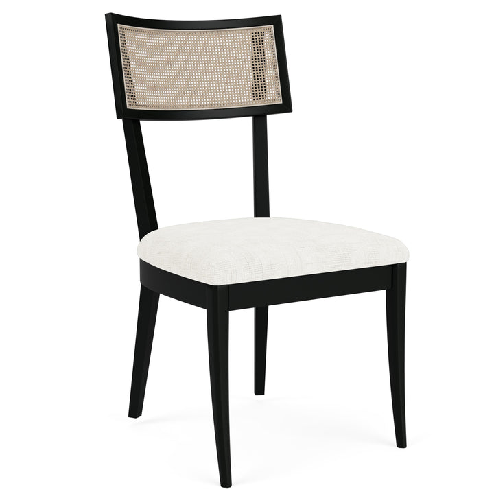 Laguna - Cane Upholstered Side Chair (Set of 2) - Beige