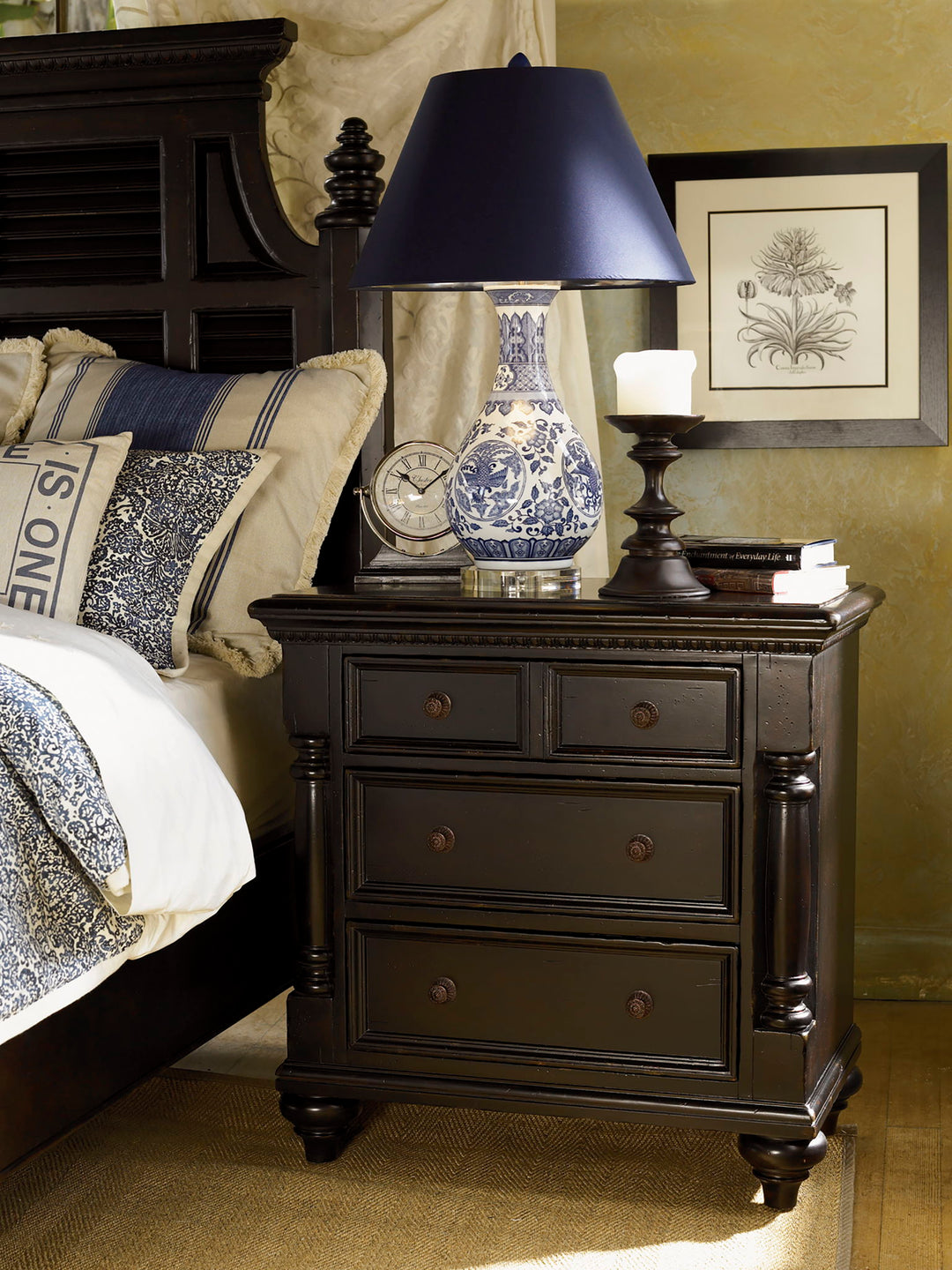 Kingstown - Stony Point Nightstand - Dark Brown