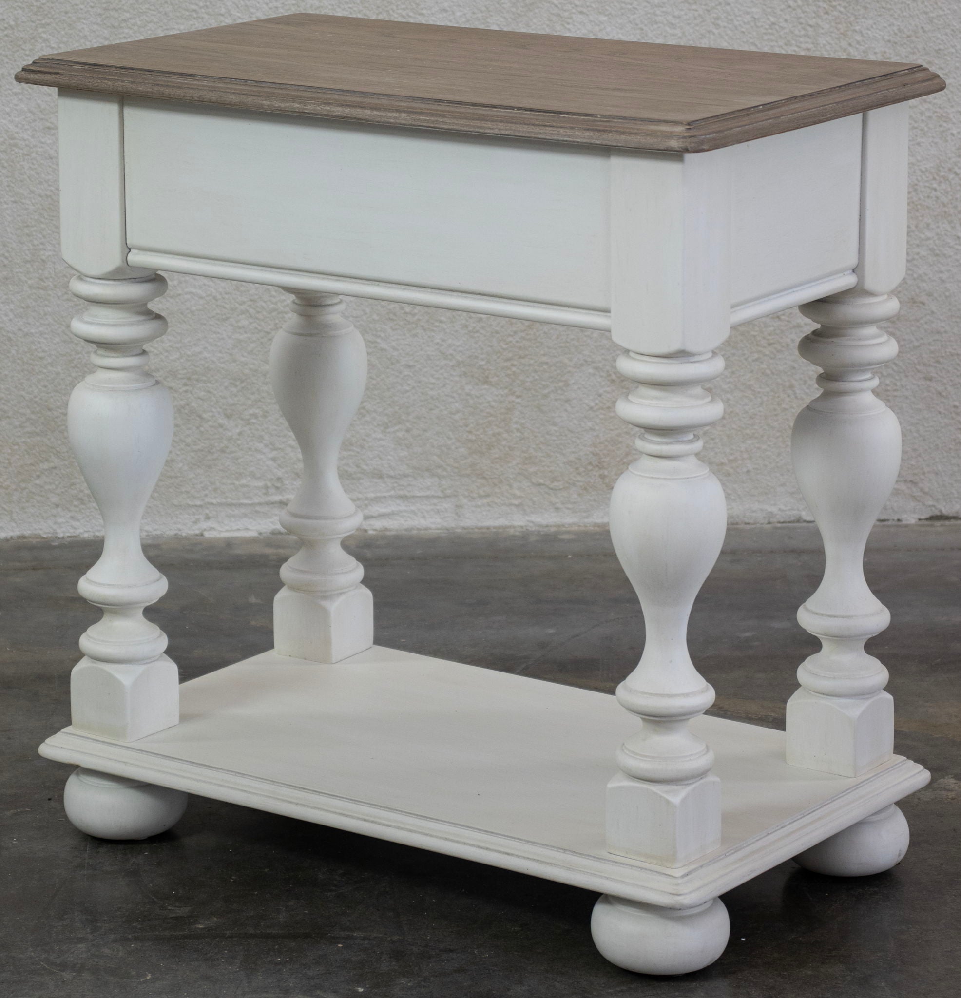 Jameson - Chairside Table - White