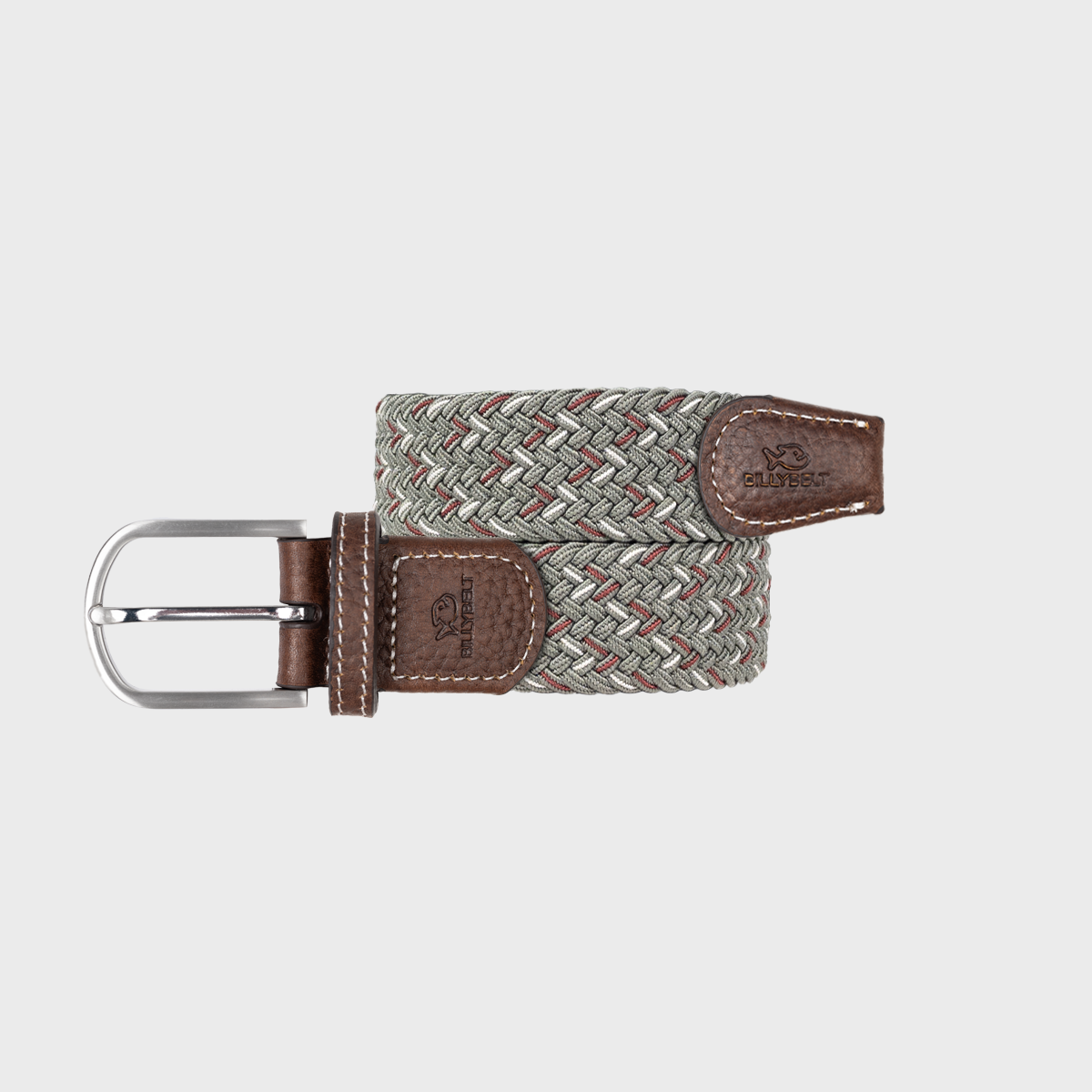 Multicolored elastic braided belt - Cancún