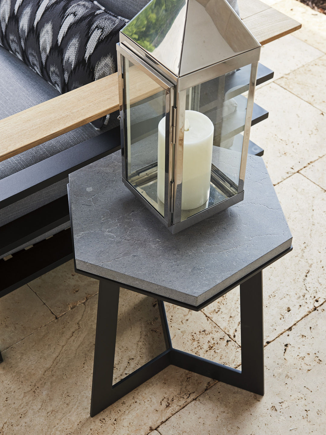 South Beach - Spot Table - Dark Gray