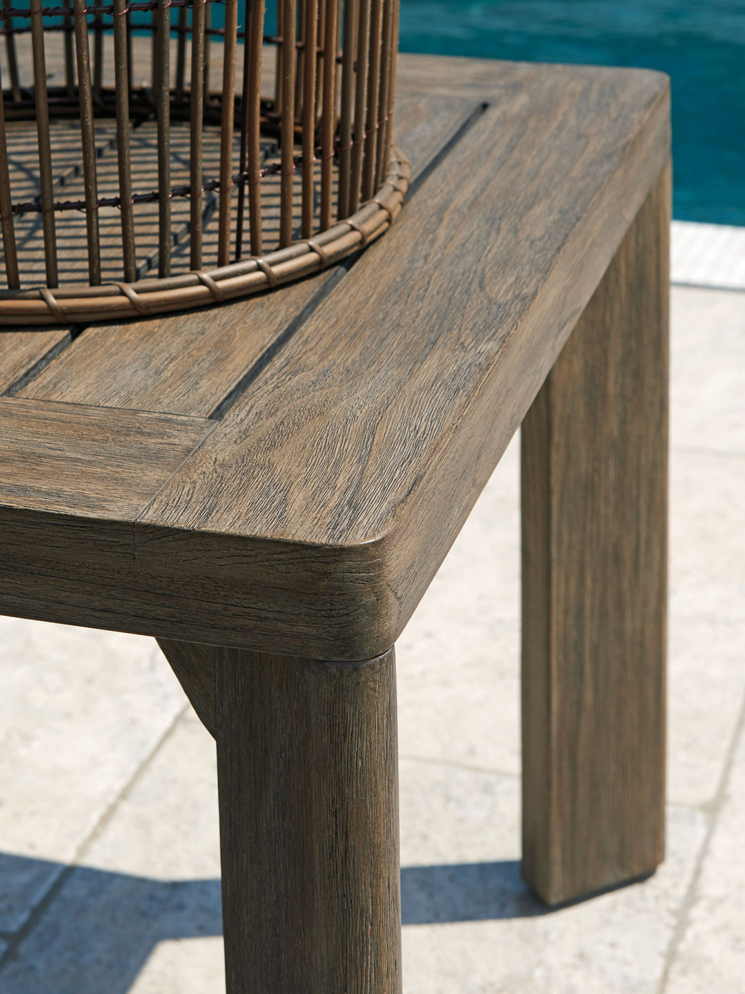 La Jolla - Rectangular Cocktail Table - Dark Brown