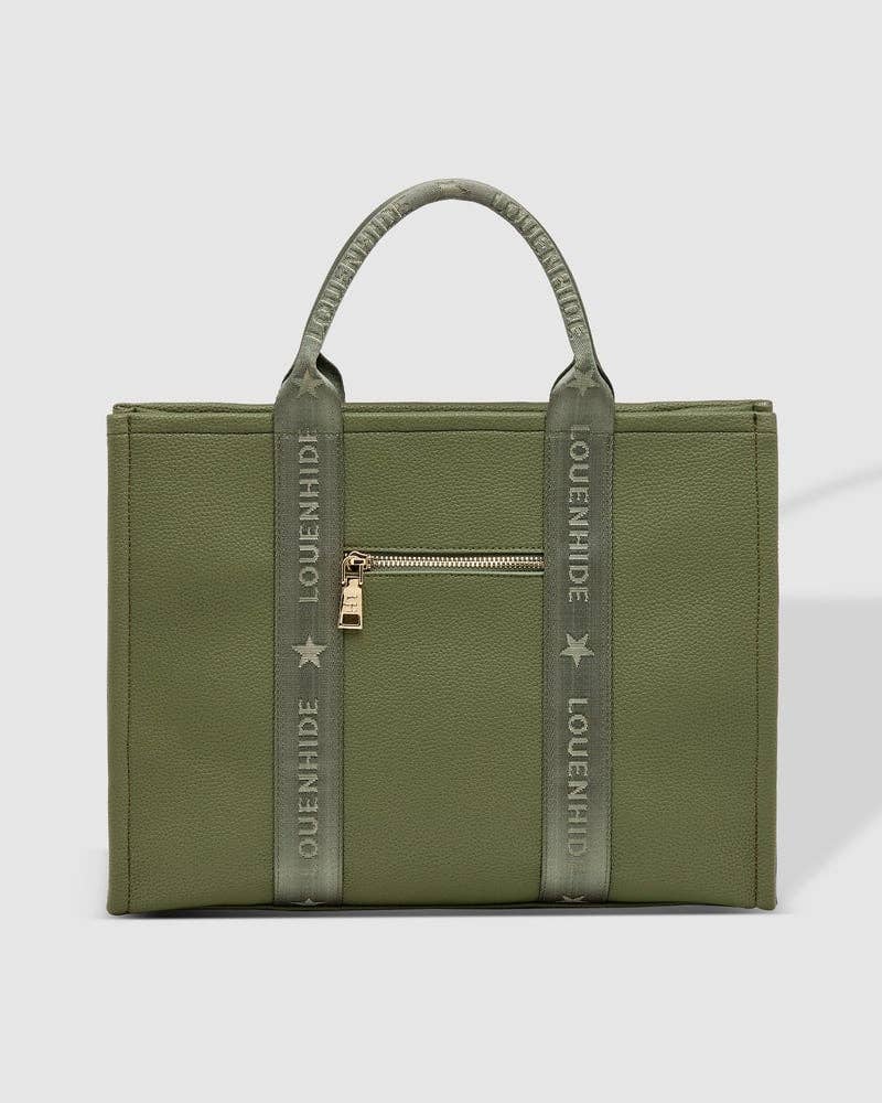 Manhattan Logo Tote Bag - Khaki