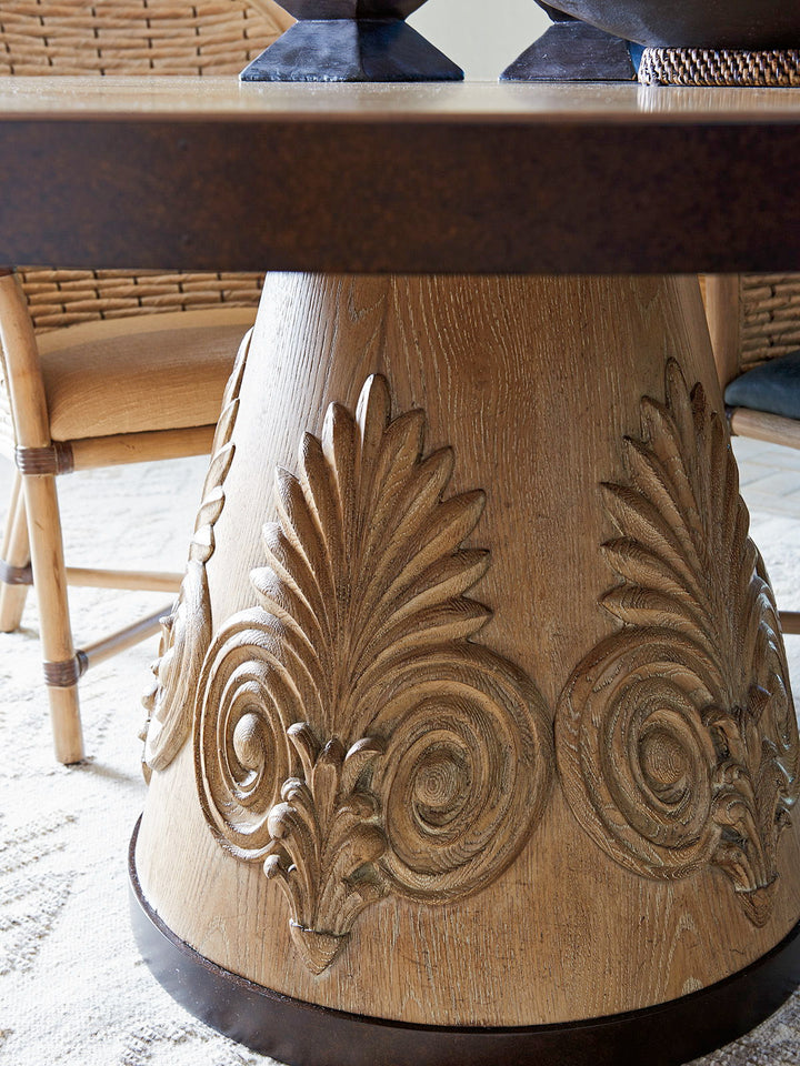 Los Altos - Weston Round Dining Table - Light Brown