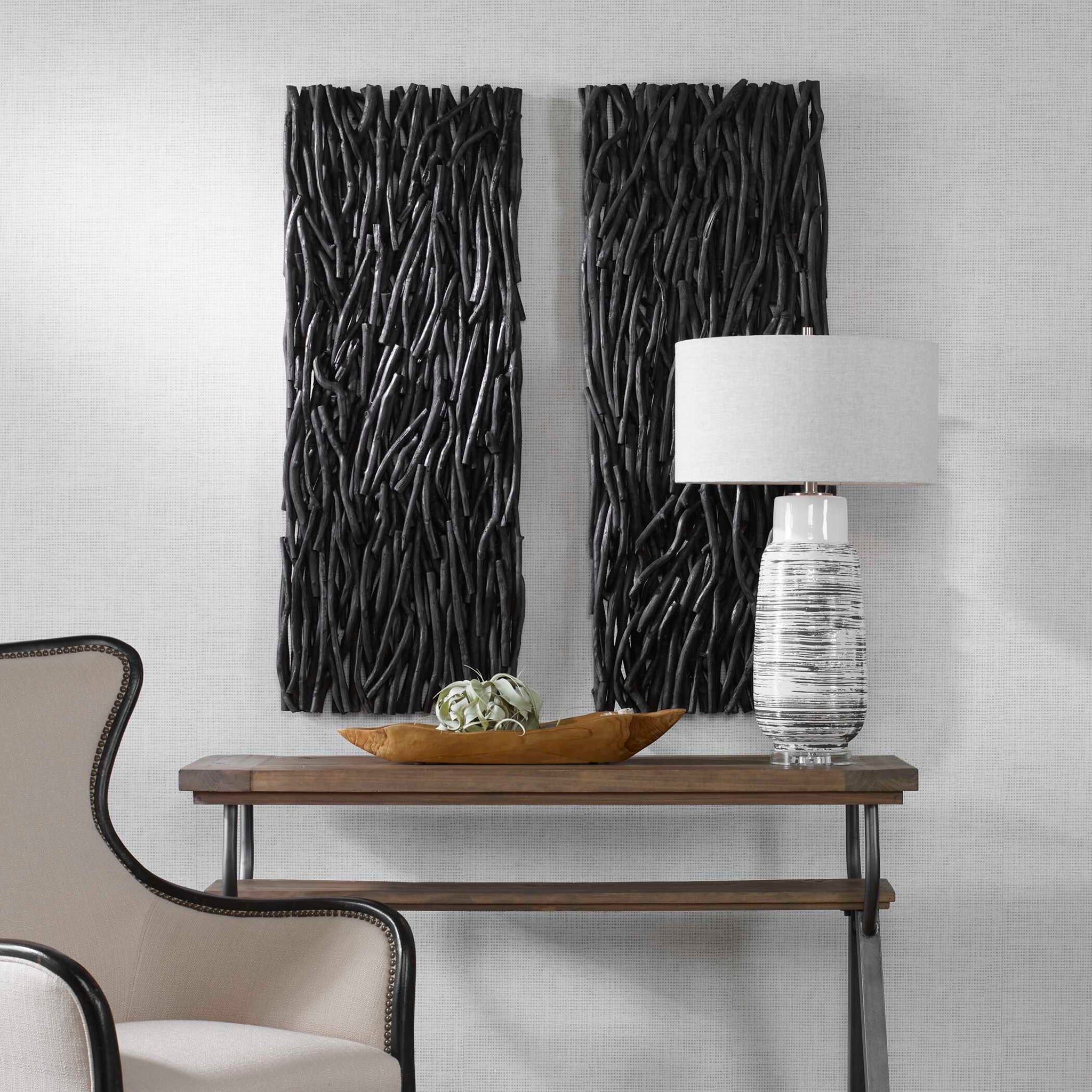 Gathered Teak - Wood Wall Decor