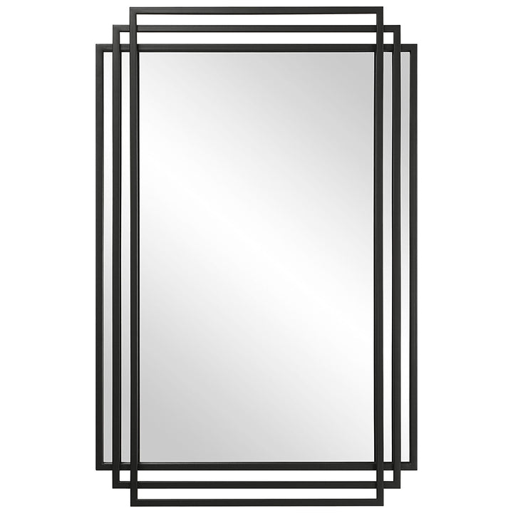 Amherst - Iron Mirror - Black