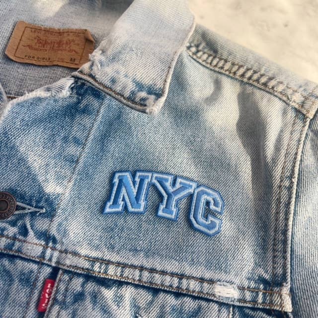 NYC Patch - Pink / Blue
